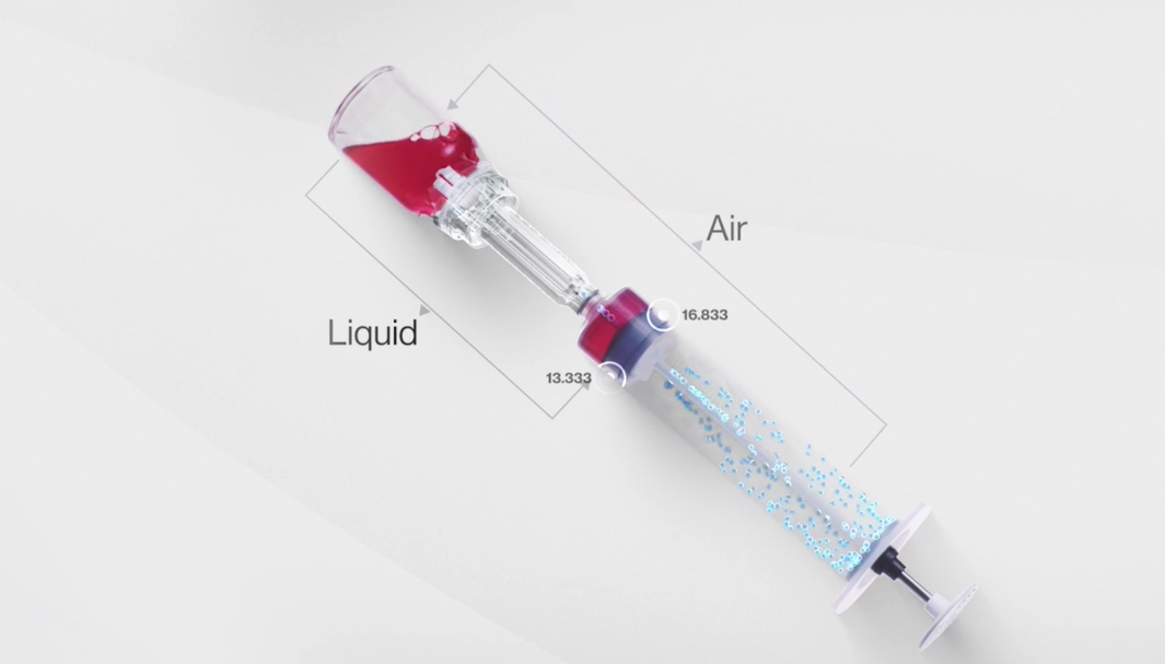 EQUASHIELD Seringues - Prévention des fuites de vapeur et d'aérosols