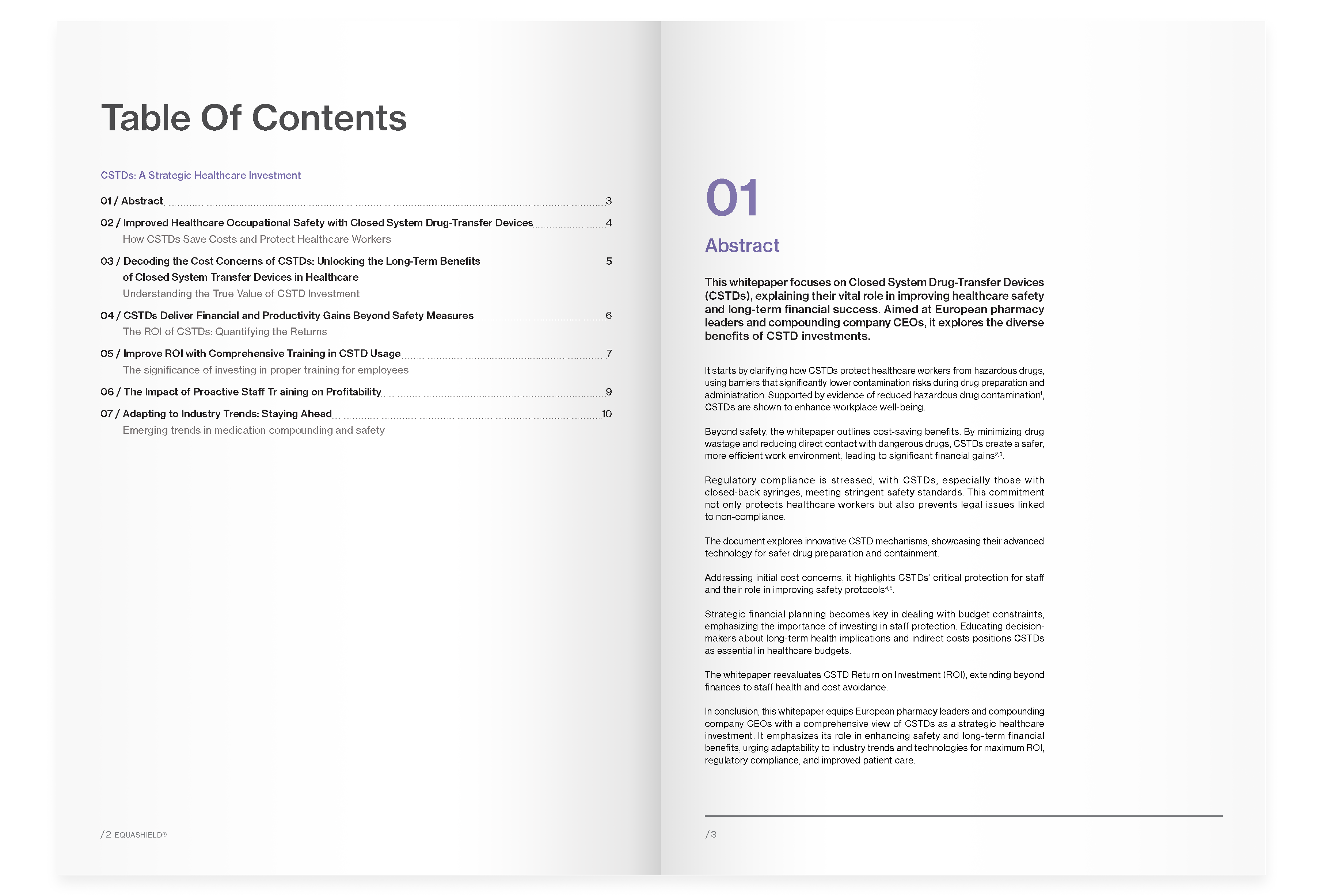 Maximize Safety, Minimize Waste: Elevating Healthcare with CSTDs - A Strategic Whitepaper for Pharmacy Leaders