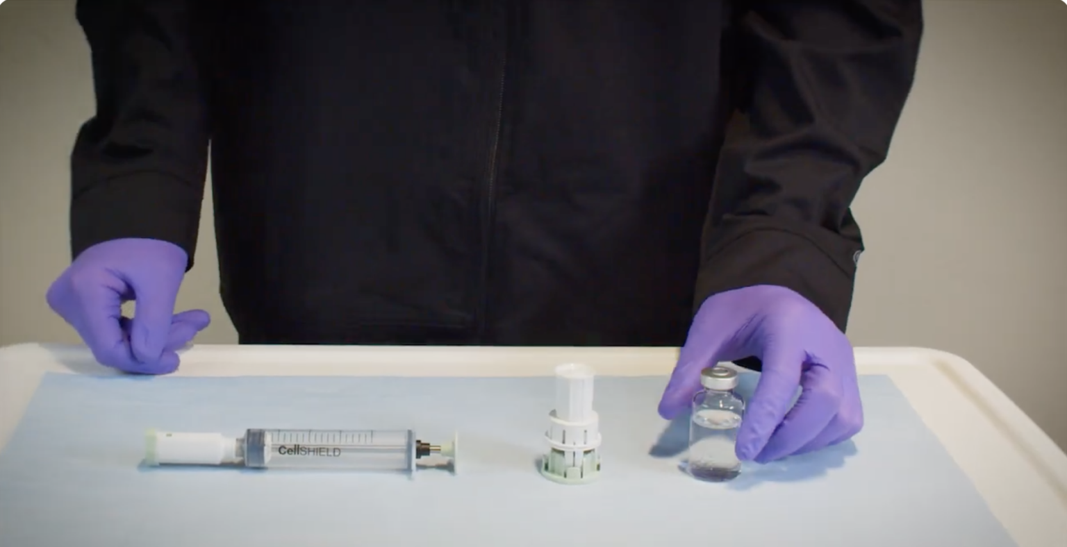 Clustek Injection Administering Intramuscular Subcutaneou Injection EQUASHIELD